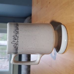 Buffalo Pottery Cityscape ceramic mug